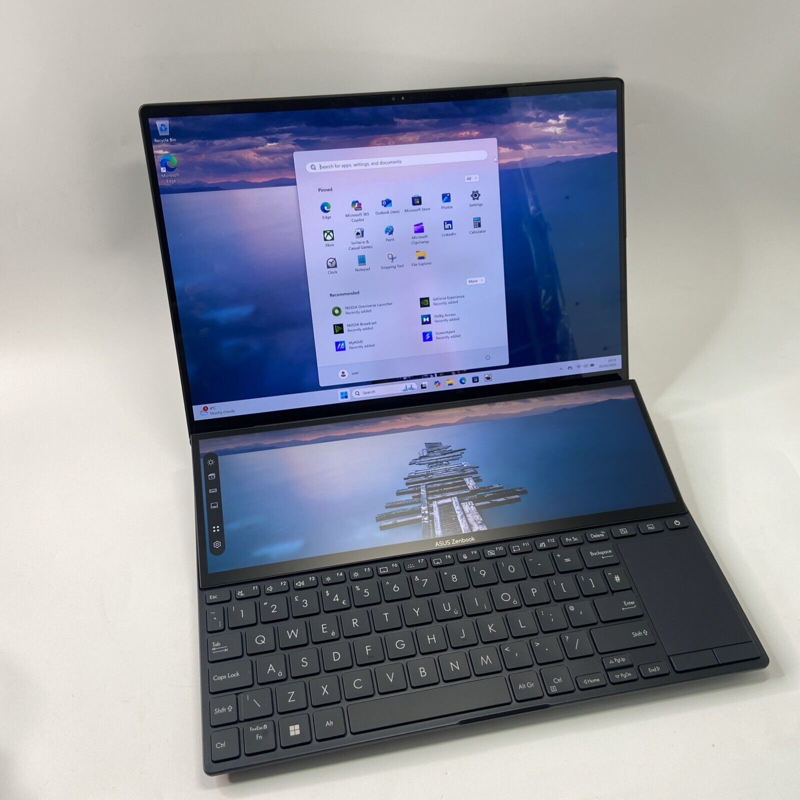 ASUS ZenBook Pro 14 Duo 14.5' 2.8K OLED TOUCH Intel i9-13900H 32GB DDR5 1TB SSD 