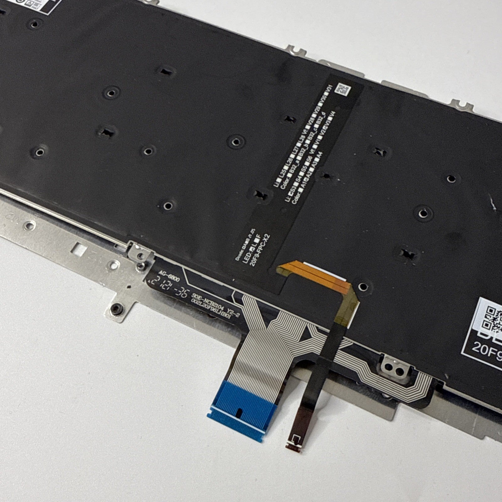 Dell Latitude 5520 | 5521 | 5530 | UK Backlit Keyboard T6FVY 0T6FVY -KEY MISSING