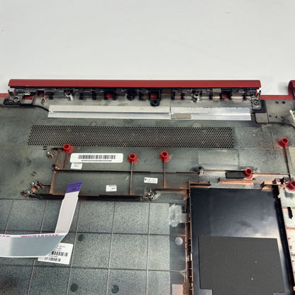 Genuine Red Hp Pavilion 15-BK060SA Bottom Base Cover Case, Speakers+ Usb Board.
