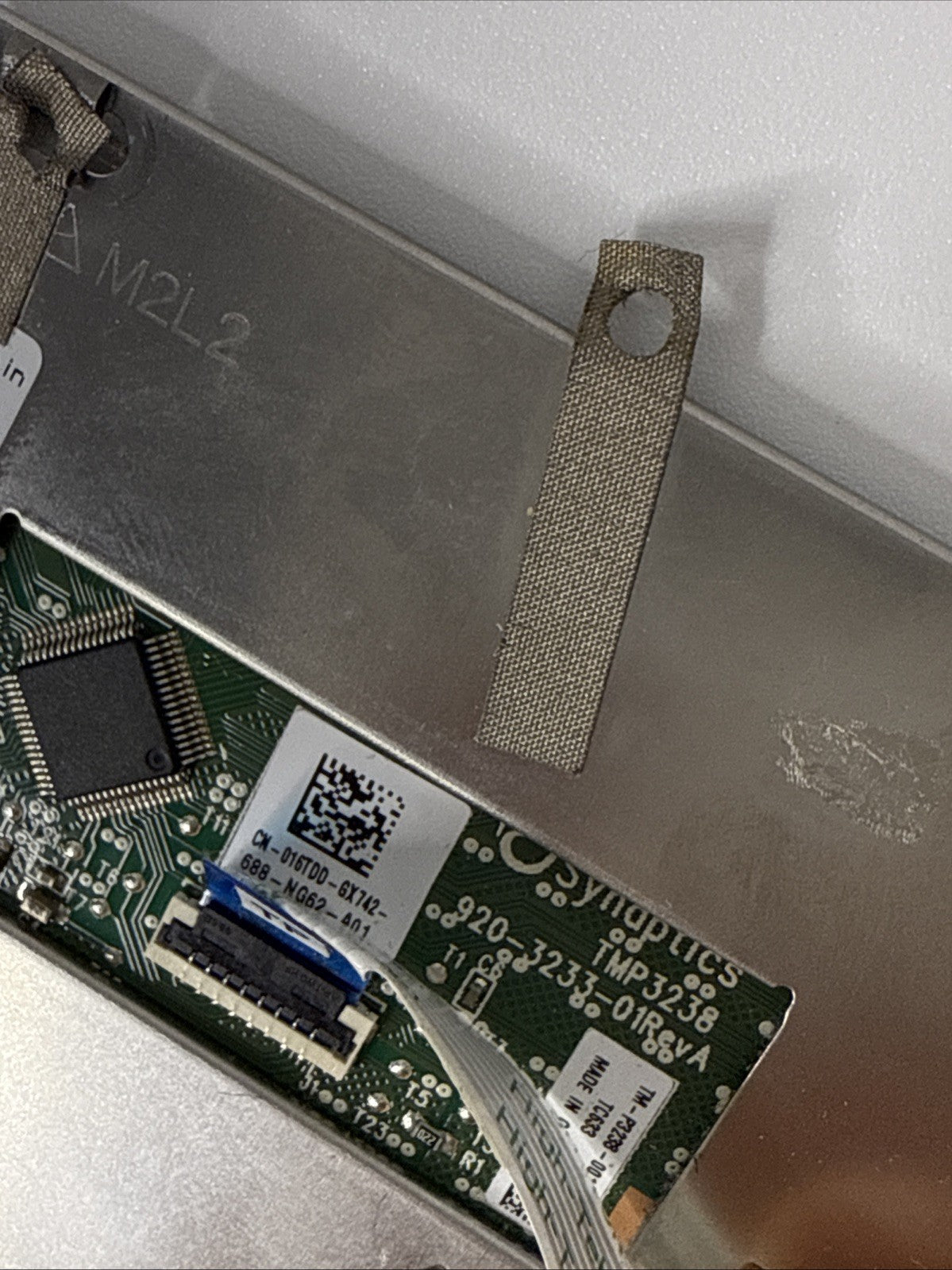 Genuine Dell Inspiron 5378 5379 Touchpad Grey 05TRCH + Screws & Bracket