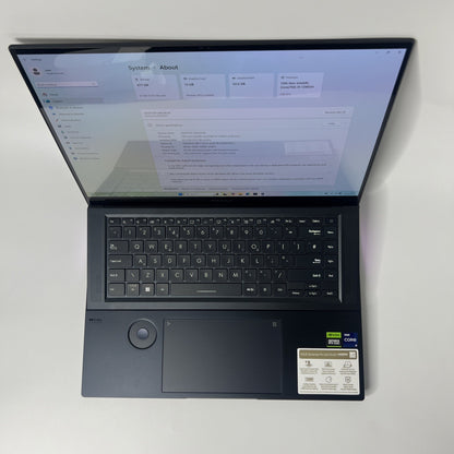 ASUS Zenbook Pro 16 UX7602BZ OLED Intel Core i9-13905H RTX 4080 32GB RAM 1TB SSD