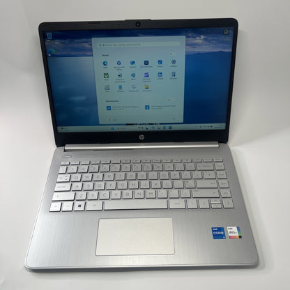HP 14s-dq2512sa 14" FHD Intel Core i5-1135G7 256GB SSD 8GB RAM Windows 11 Laptop