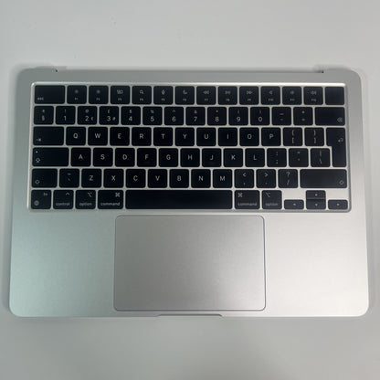 Apple Macbook Air 13 A2681 EMC 4074 Palmrest M2 UK Keyboard Silver For Parts