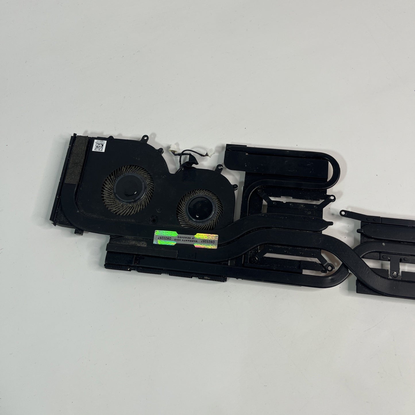 Genuine Grey msi z17 ms-17n1 Cpu & GPU Cooling Fans + Heatsink 0402140
