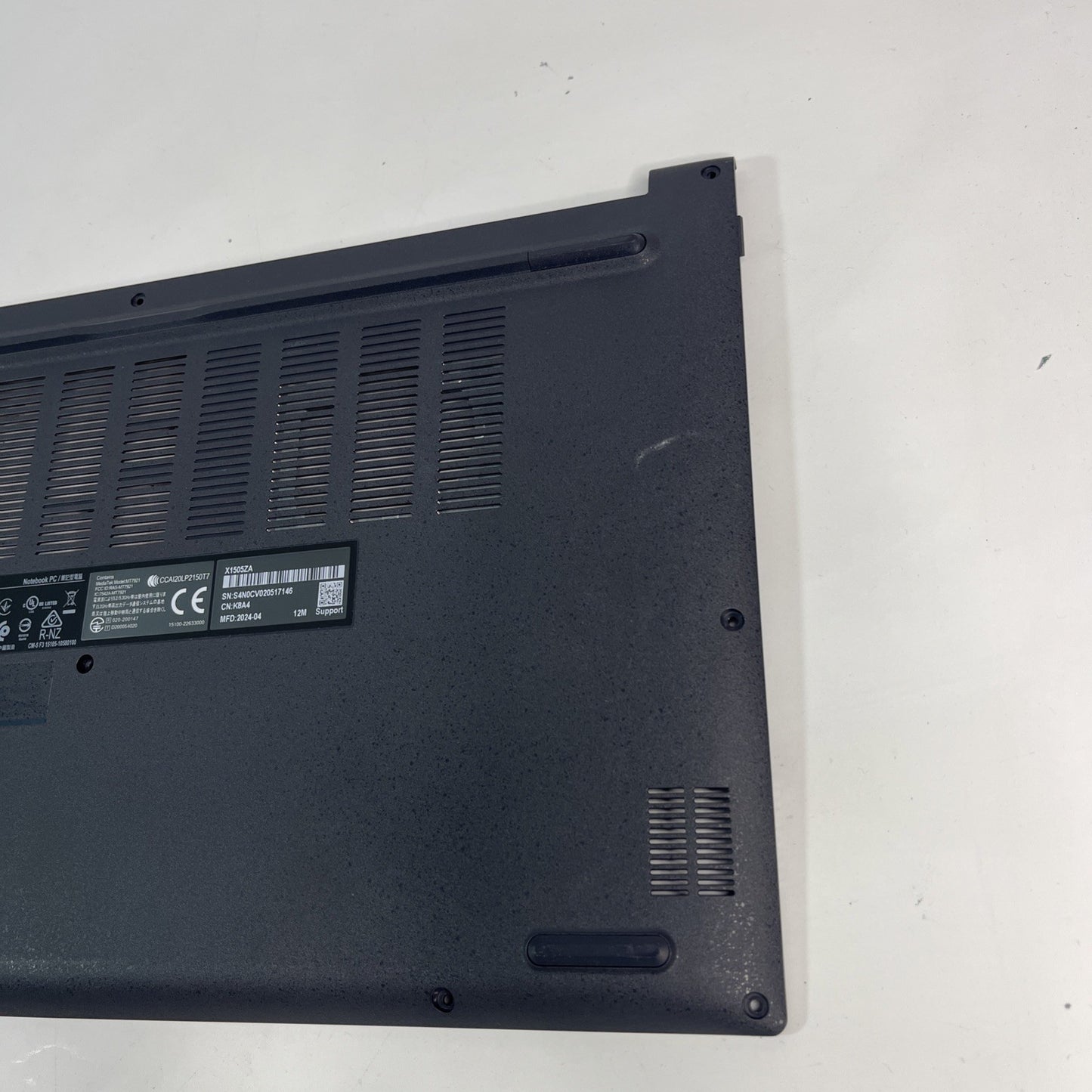 Genuine Black Asus Vivobook 15 X1505ZA Base Cover Bottom Case 13N1-Gca0801