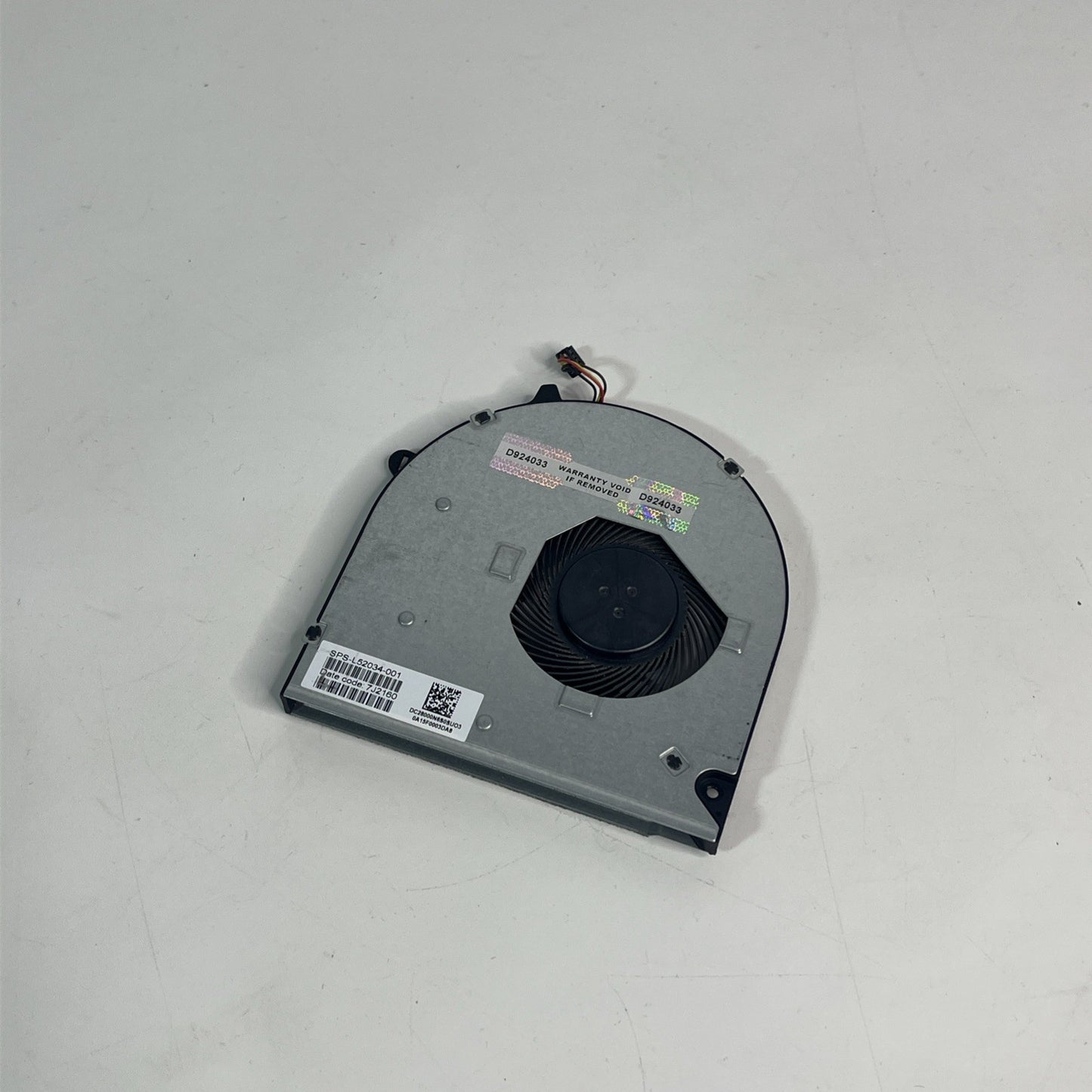 Genuine Black Hp 250 G8 Cpu Cooling Fan  Dc28000N6S0S