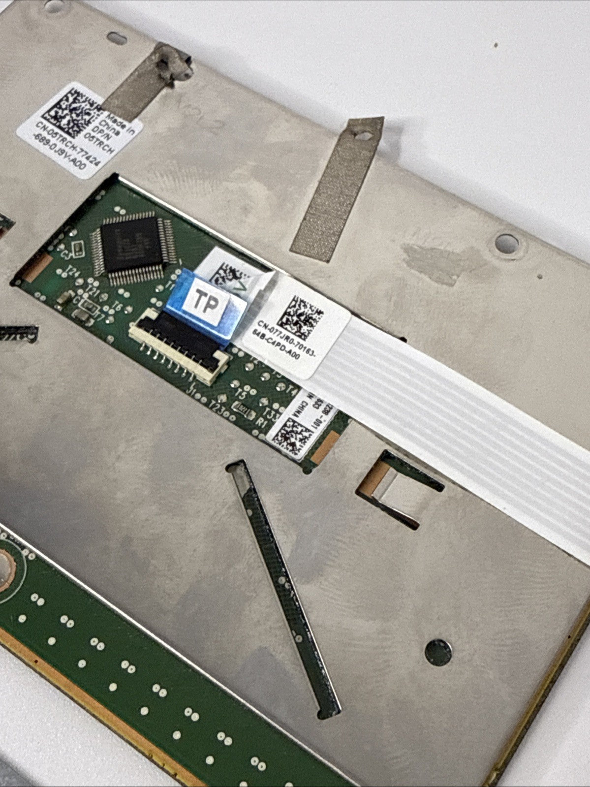 Genuine Dell Inspiron 5378 5379 Touchpad Grey 05TRCH + Screws & Bracket