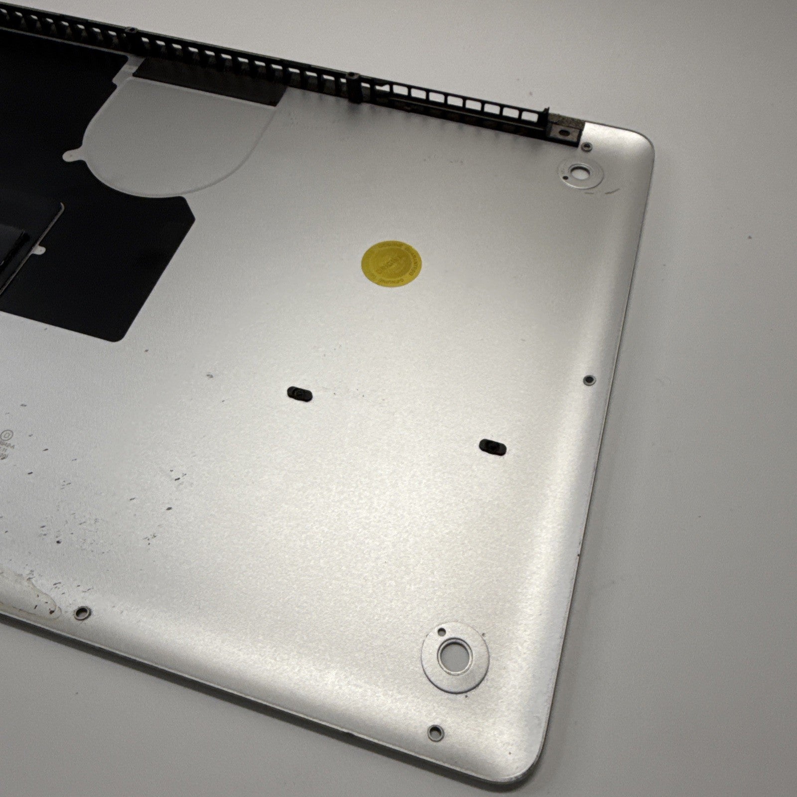 APPLE MACBOOK PRO A1278 13” MID 2010 2011 2012 BOTTOM CASE -NO RUBBERS (GRADE C)