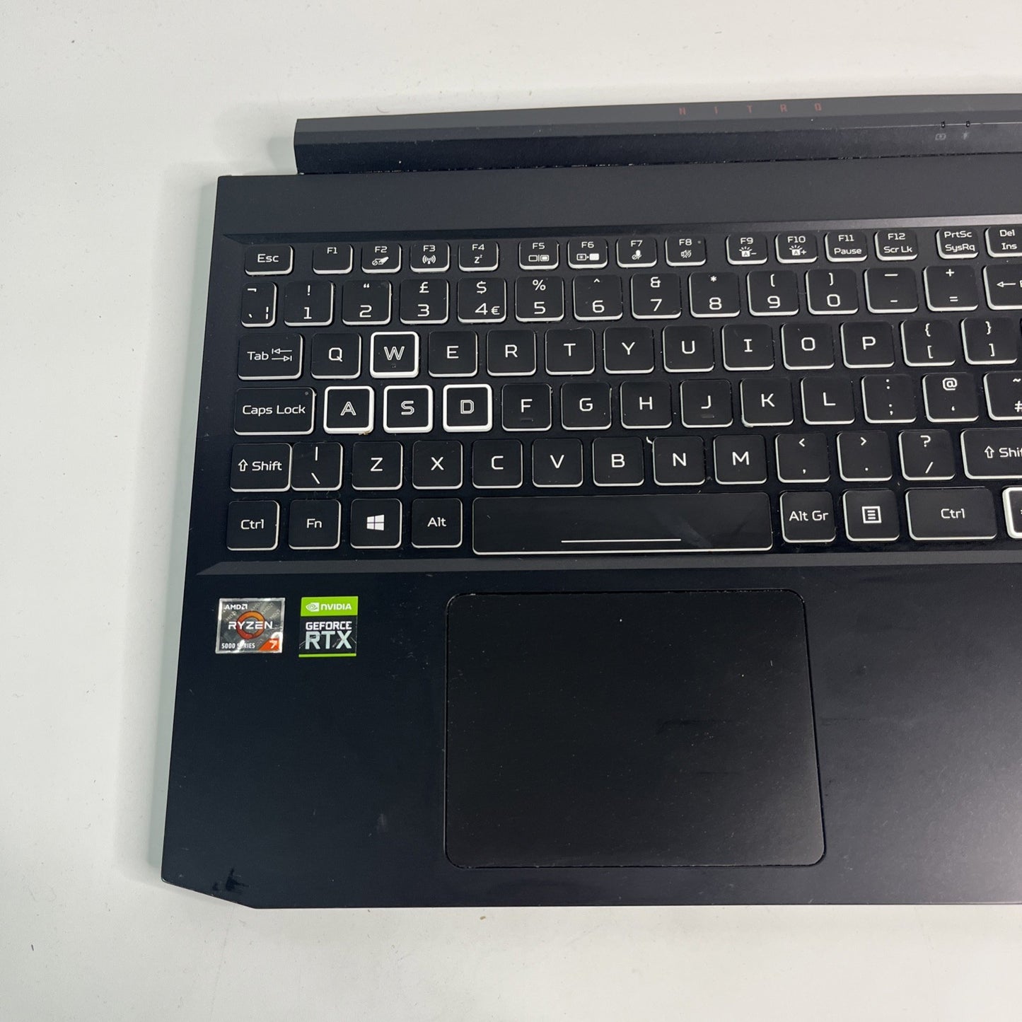 Genuine Acer Aspire Nitro AN515-54 Complete Palmrest Assembly UK Keyboard