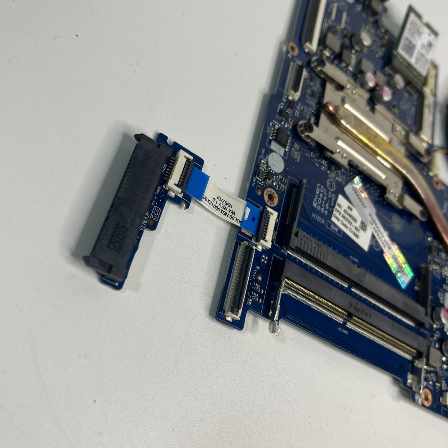 Genuine HP Pavilion 15-AY167SA Motherboard i5 7th Gen +heatsink+fan