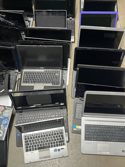 50x Mixed Laptops For Repair/Parts PCs No Ram/hdd Collection Only