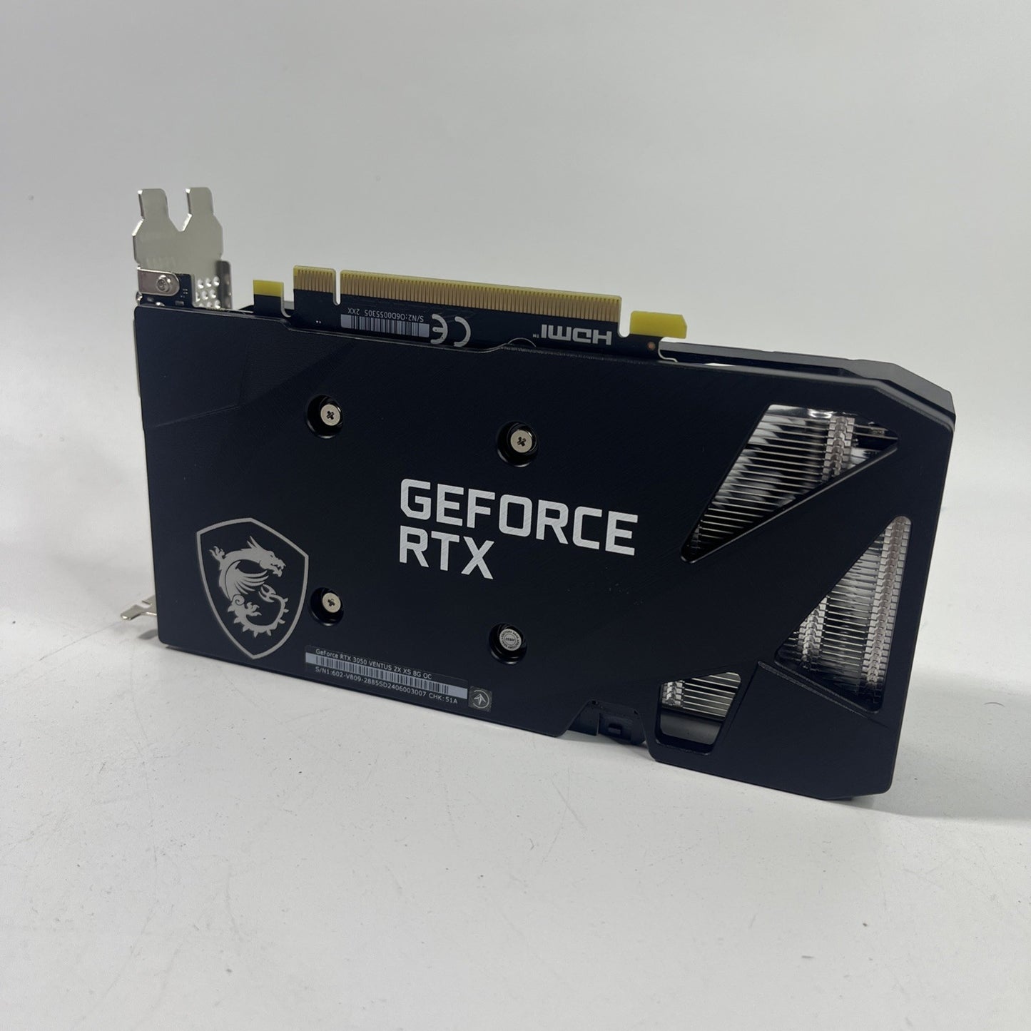 MSI GeForce RTX 3050 VENTUS 2X  Xs OC 8GB GDDR6 Graphics Card.Dead