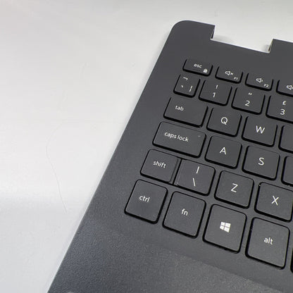 Genuine Dell Inspiron 3505 Palmrest Assembly UK Keyboard 033HPP (SMALL CRACK)