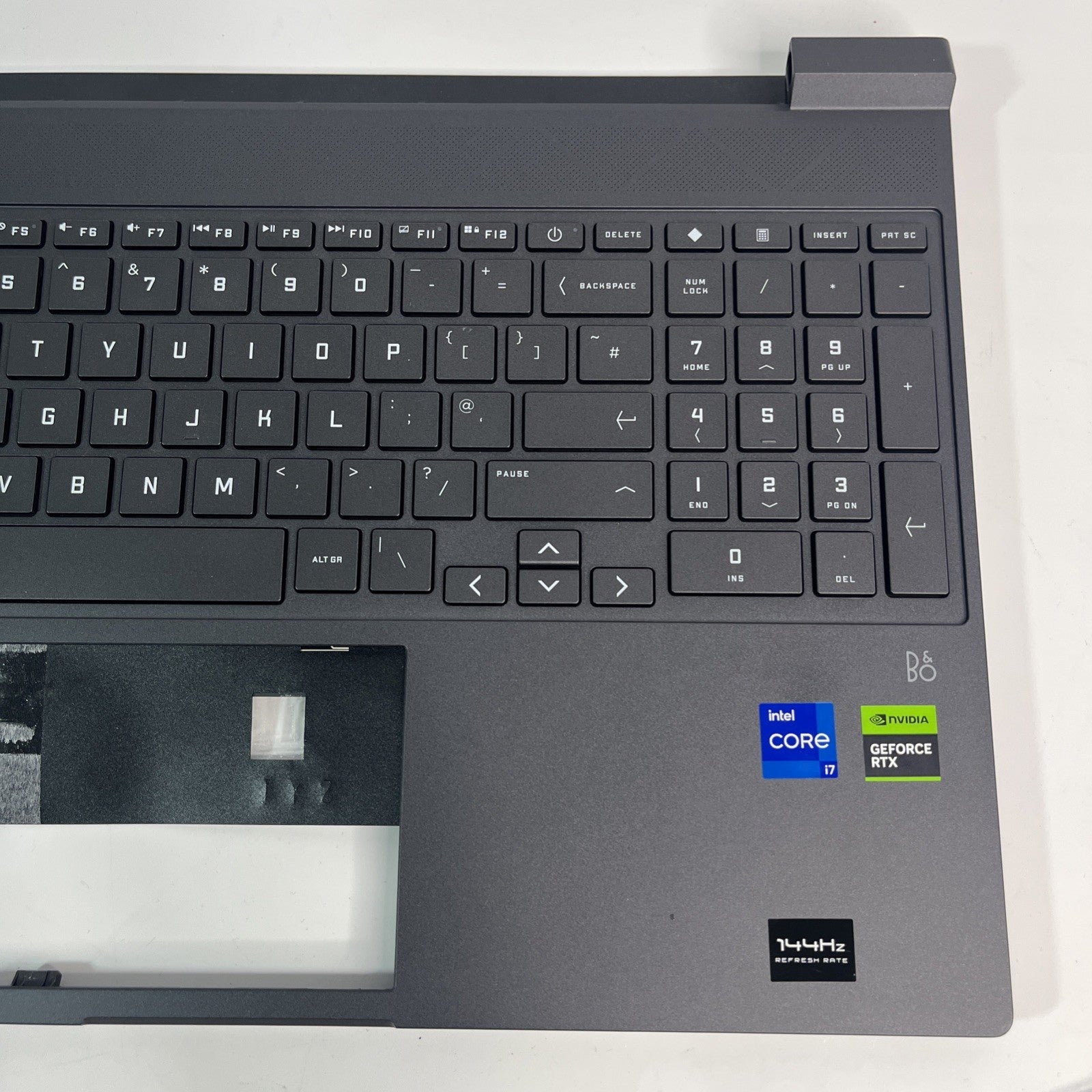 Genuine Black HP Victus 15-fa1003sa Palmrest, Keyboard &speakers
