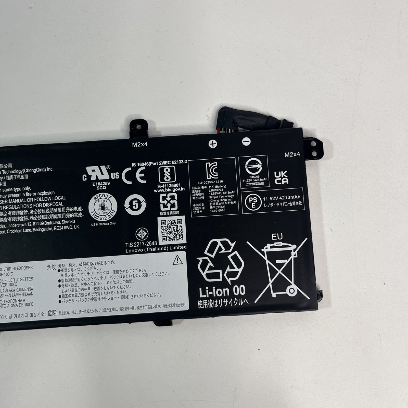 Genuine L18M3P73 Battery for Lenovo P14s Gen2 Good Health