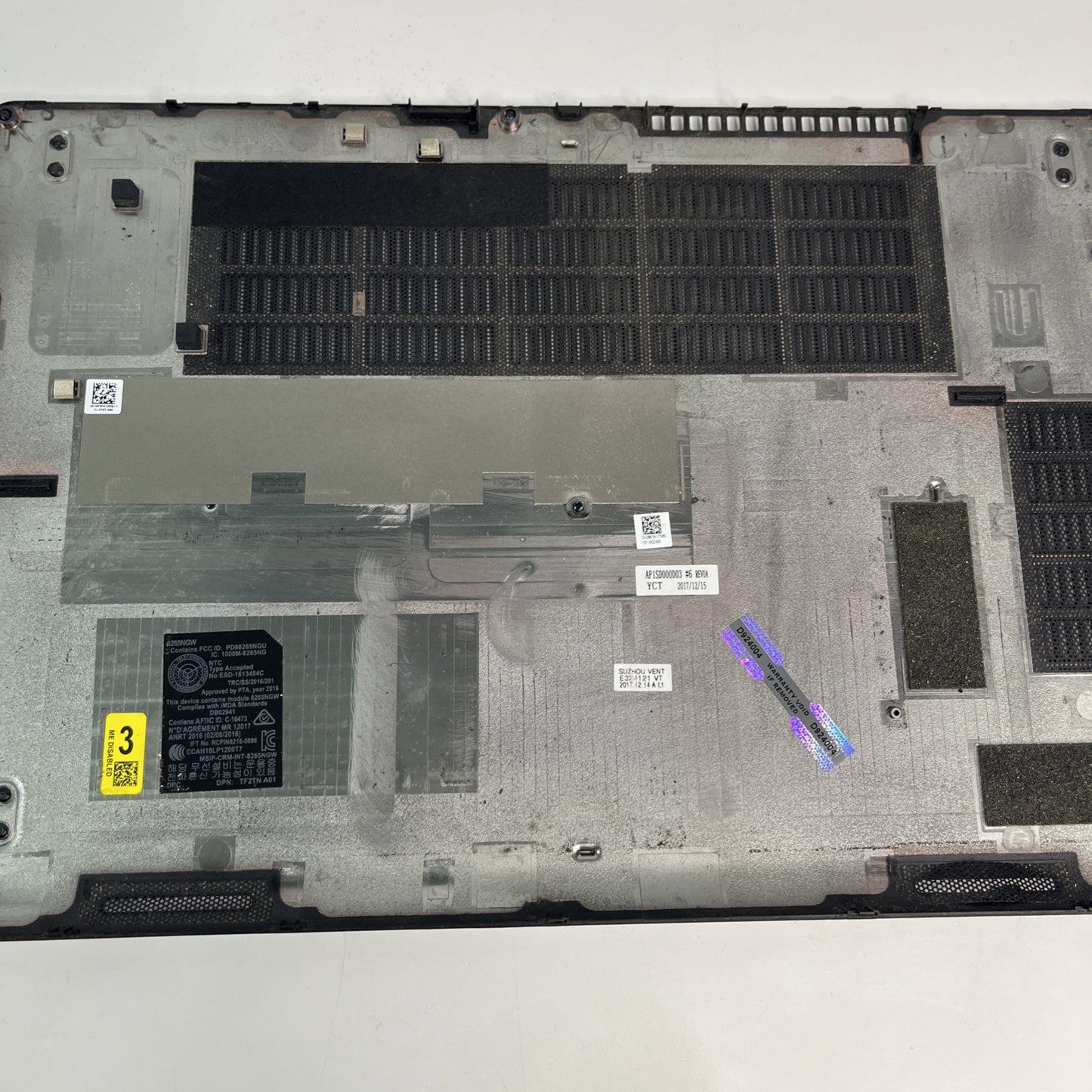 Genuine Black Dell Latitude 5480 Bottom Base Cover CN-0878y\ 096y3N