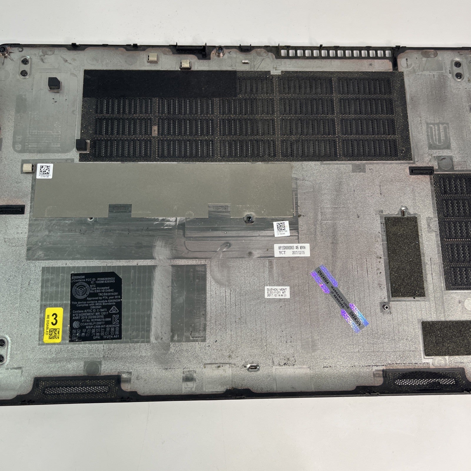 Genuine Black Dell Latitude 5480 Bottom Base Cover CN-0878y\ 096y3N