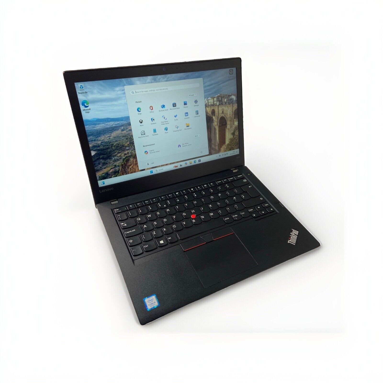 Lenovo ThinkPad T470 i5-7200U 2.50GHz 16GB 256GB SSD Windows 11 Laptop