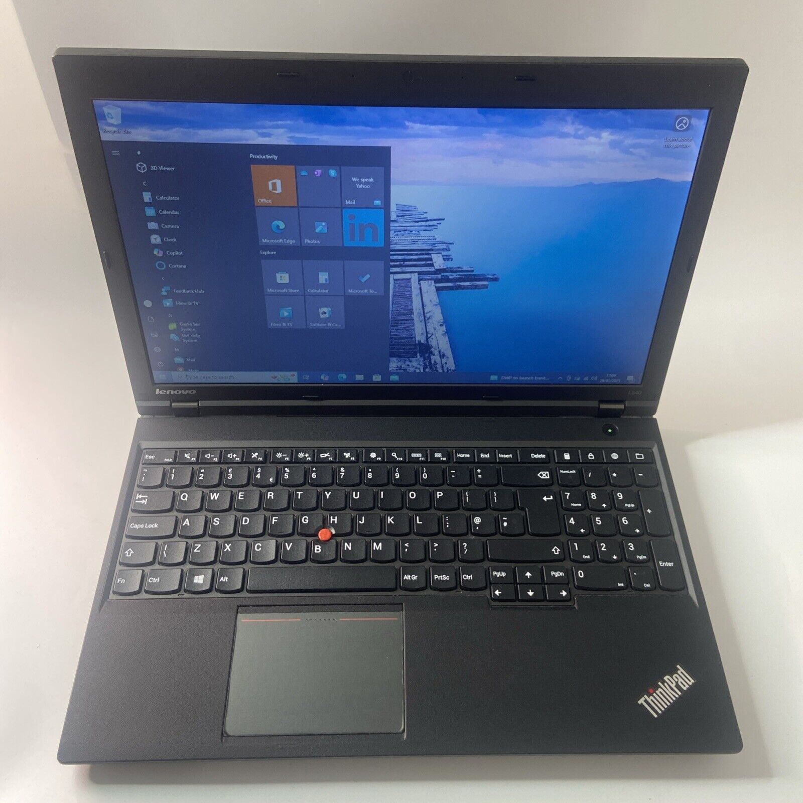 Lenovo ThinkPad L540 15.6" Intel Core i5 4th Gen 8GB RAM 256GB SSD Windows 10