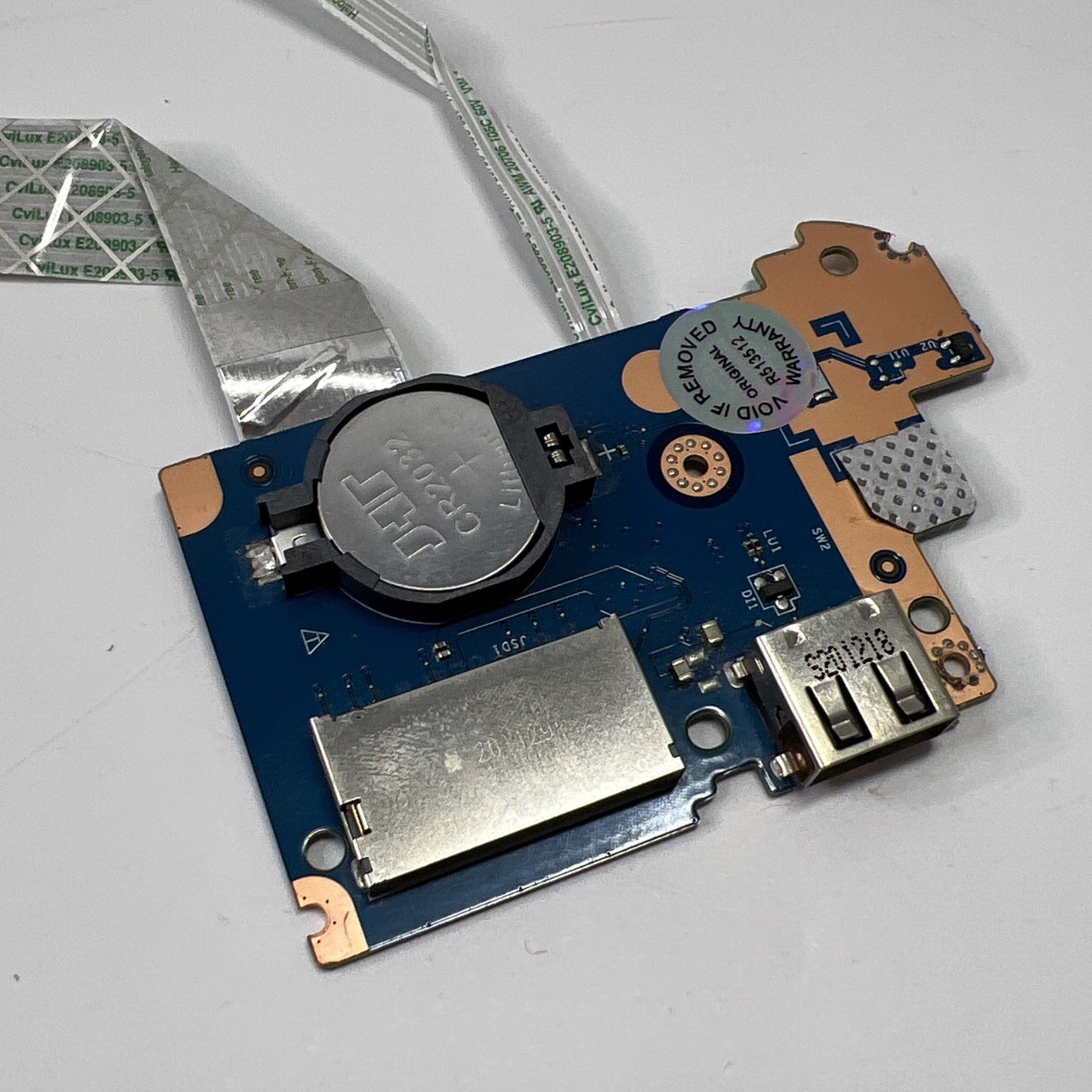 Genuine Dell Inspiron 3505 I/O Board LS-G718P FDI45 0630RT + Connectors