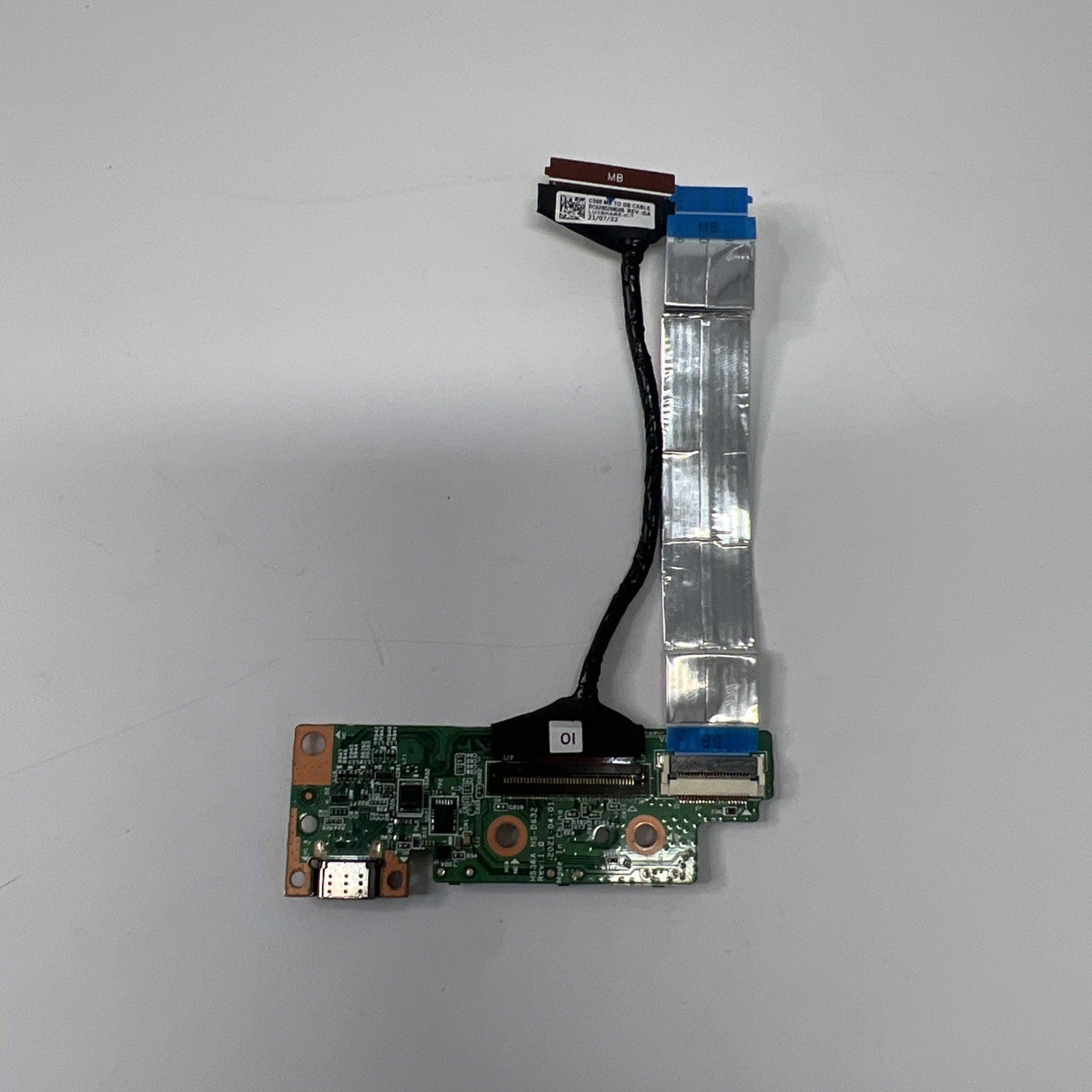 Lenovo IP Flex 5 Chrome 13ITL6 USB-C IO Power Button Board NS-D632