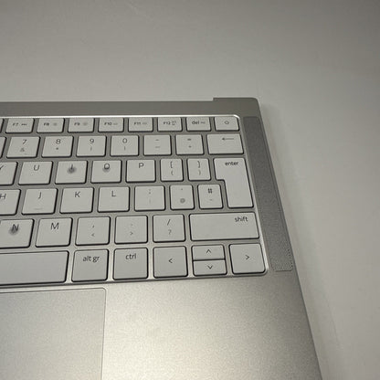 Razer Book 13 RZ09-0357 Genuine Palmrest UK Keyboard Touchpad Silver 13141560