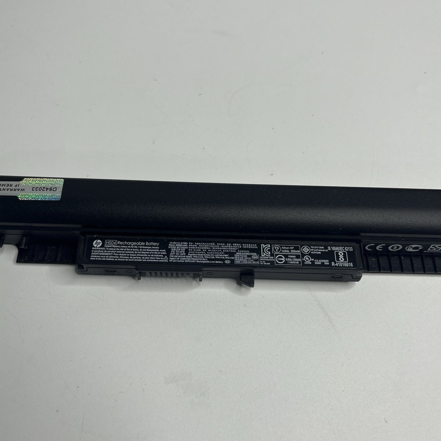 Genuine HP Notebook 15-AY167SA Battery HS04 Li-Ion Battery