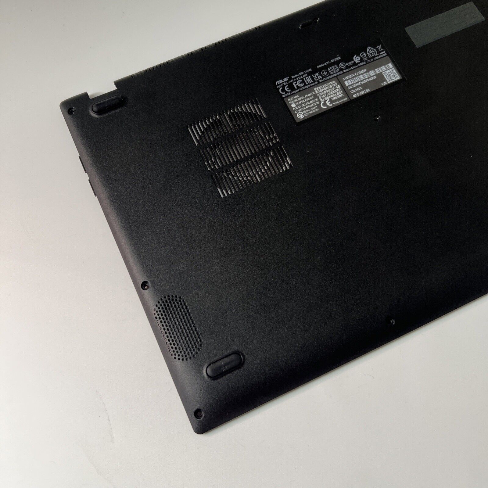 Asus Vivobook X1500E X1500EA 15.6" Base Cover Bottom Case Black 13N1-CEA1B01