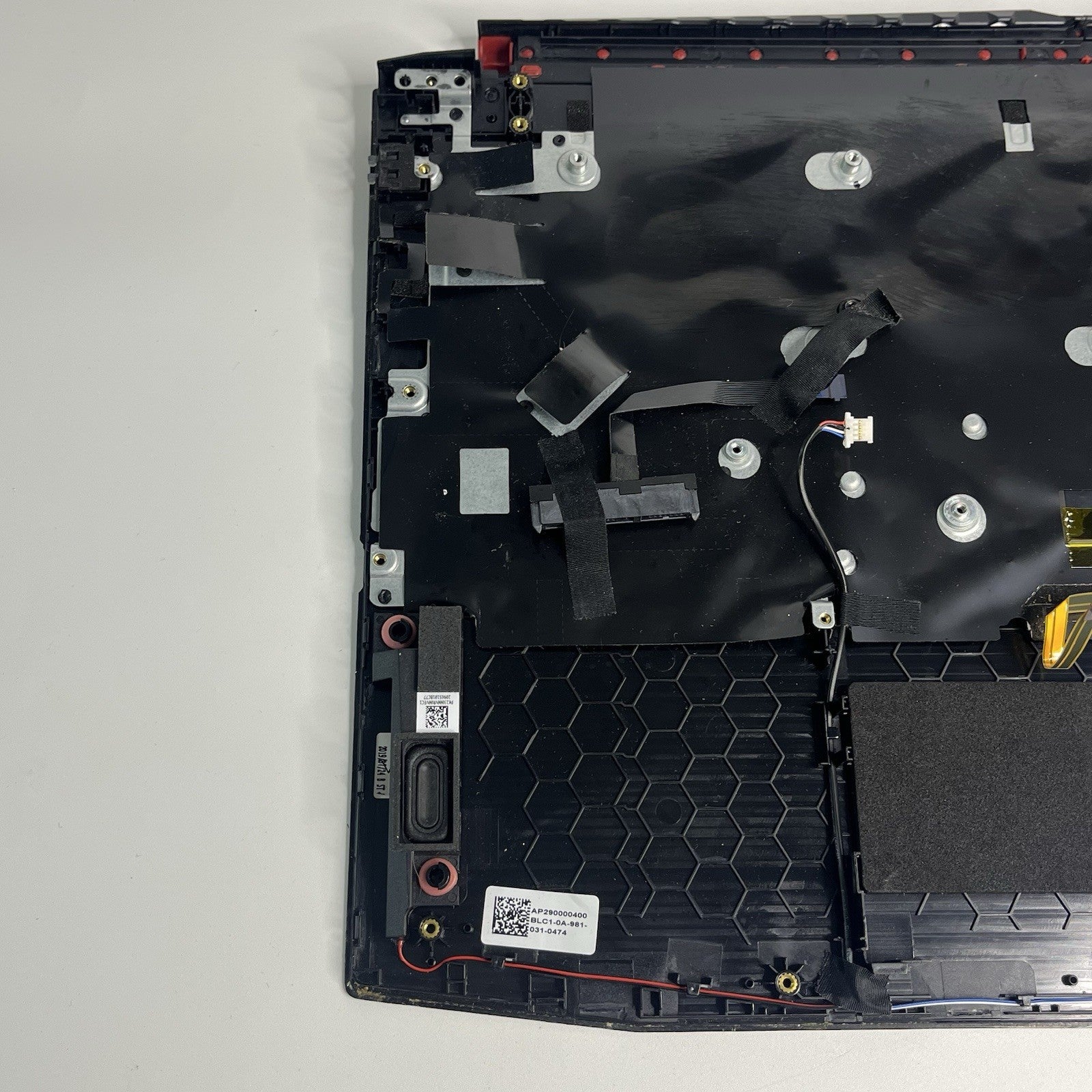 Acer Aspire Nitro AN515-52 Complete Palmrest Assembly UK Keyboard AP290000400