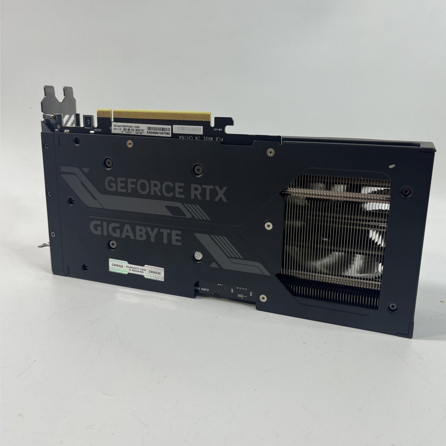 GIGABYTE GeForce RTX 4070 Super WINDFORCE OC 12GB GDDR6X Graphic Card (load Fan)