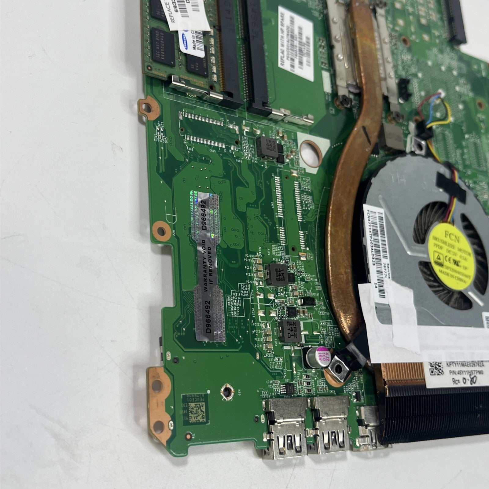 HP Pavilion 15-P189SA Laptop Motherboard 8GB RAM 793076-501 Intel Core i5