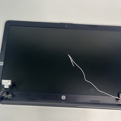 Genuine Black Hp 250 G7  Complete Top Lid & Screen Assembly. Bezel Broken