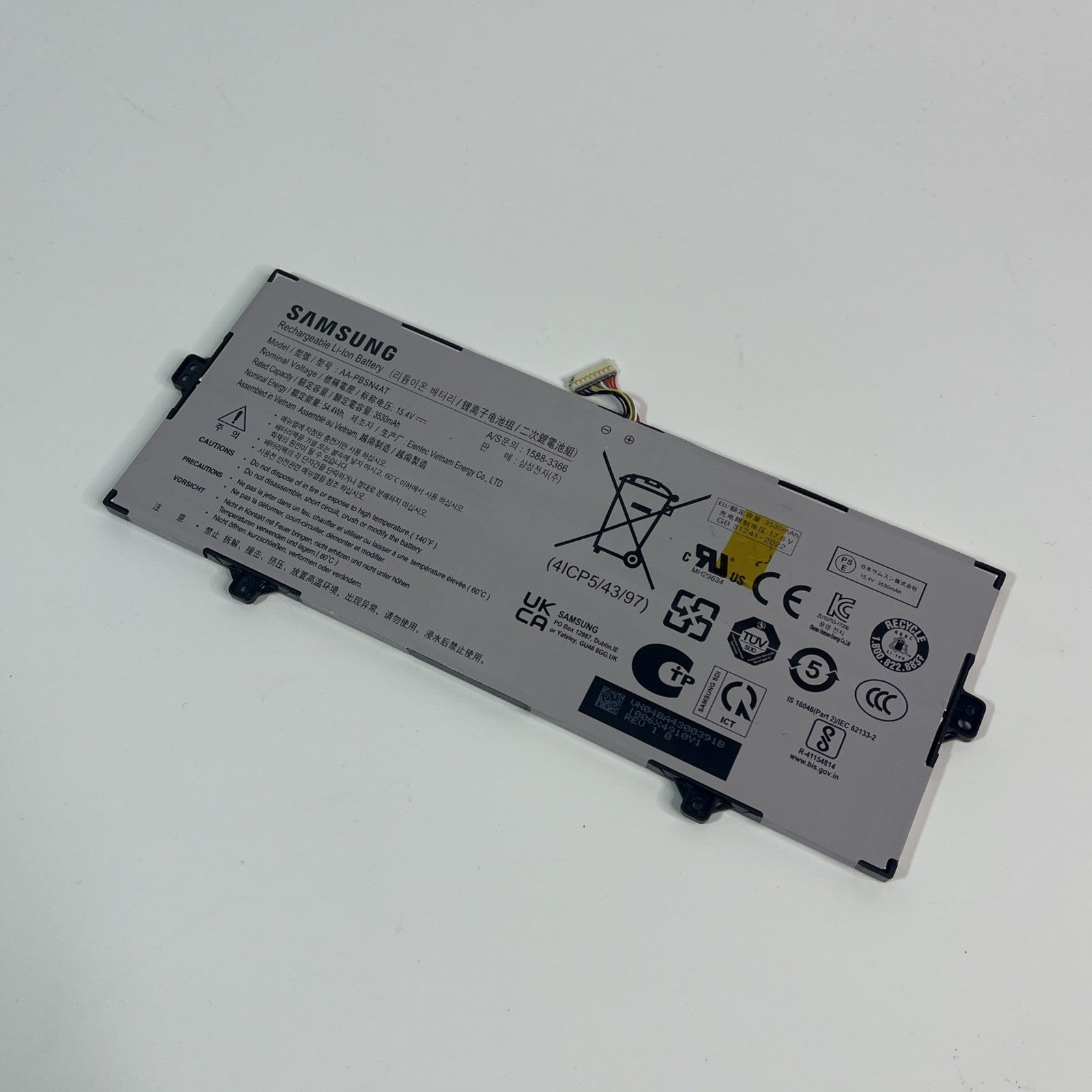 For original SAMSUNG Galaxy Book Flex2 NP750XDA NP750Xgk  AA-PBSN4AT battery