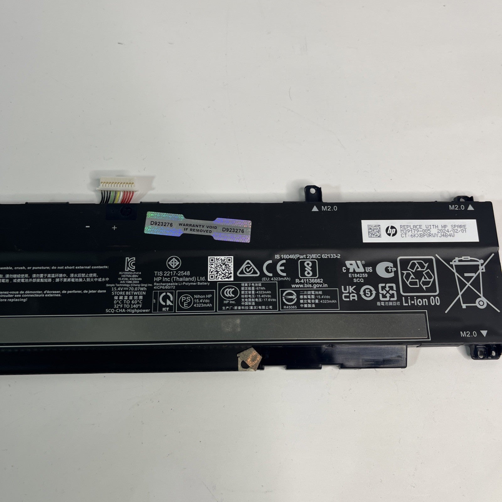 Genuine Battery WK04XL M38822-AC1 HSTNN-IB9V For HP VICTUS 15-fa.