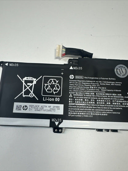 Genuine HP BN03XL Laptop Battery to replace L77034-005, TPN-DB1E