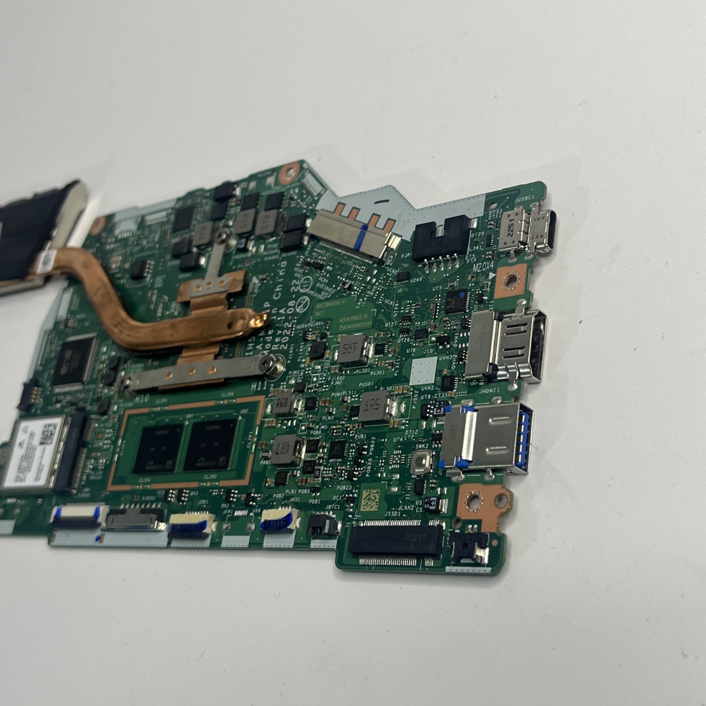 Genuine Acer Aspire 3 A315-24p Motherboard and Heatsink Ryzen 5-7520u LA-M611P