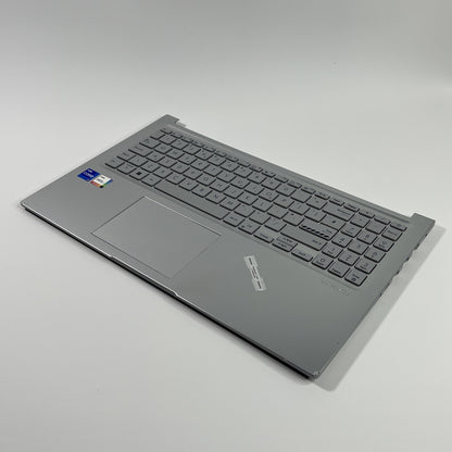 Genuine Silver Asus VB 15 X1504ZA Palmrest, Keyboard& Speaker 13N1-GVA0C01.