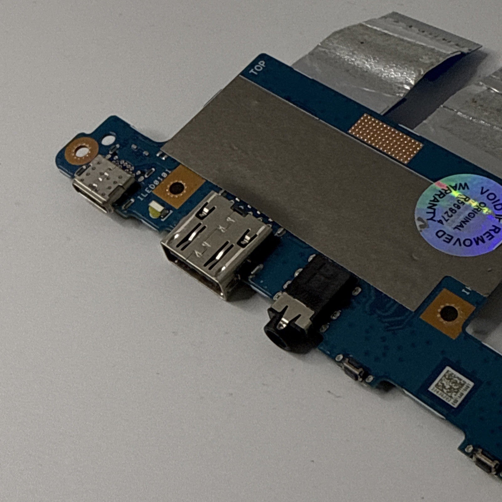 Asus Chromebook Flip C433T I/O USB Port Board & Connectors