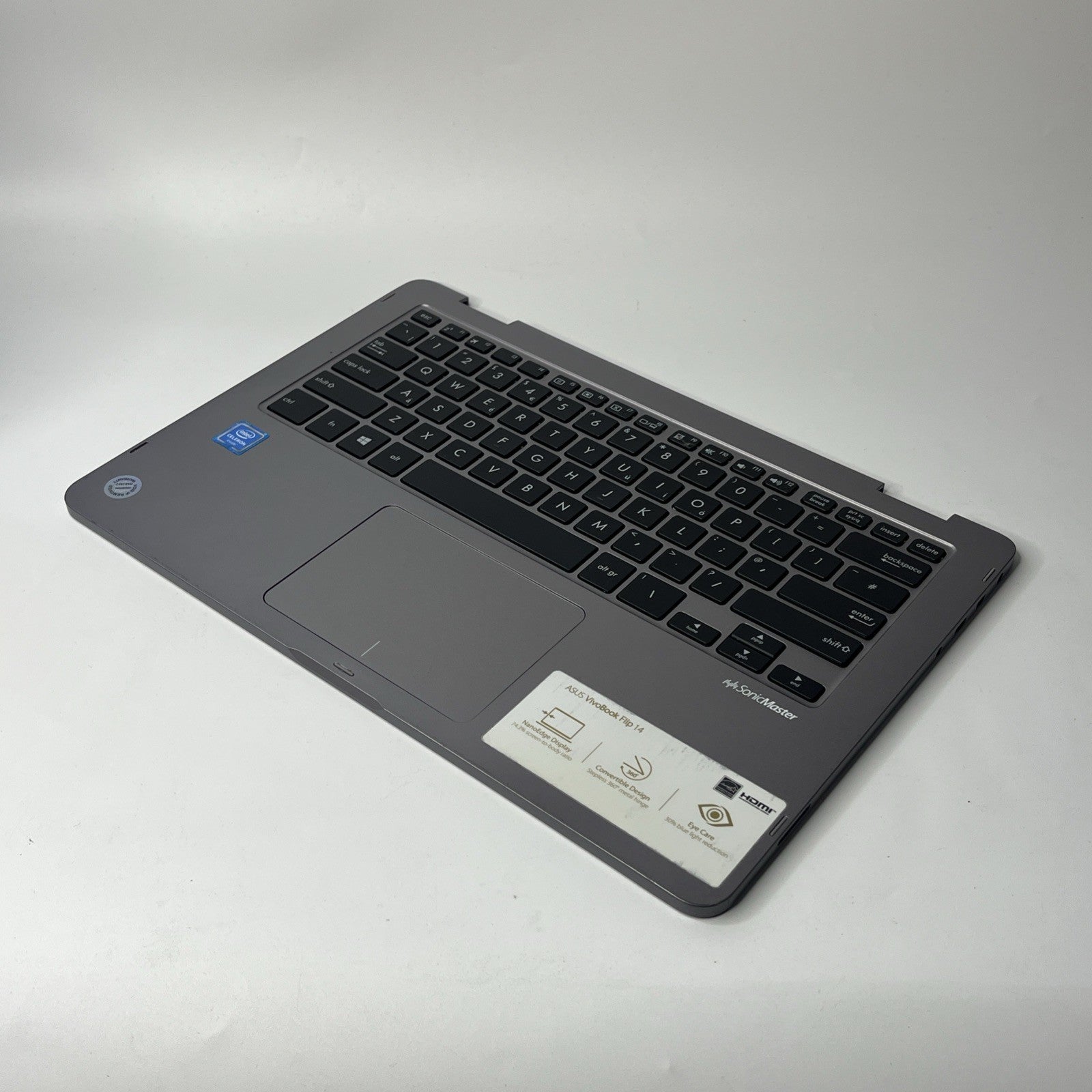 Genuine Asus Vivobook Flip 14 TP401M  Palmrest With Keyboard + Touchpad
