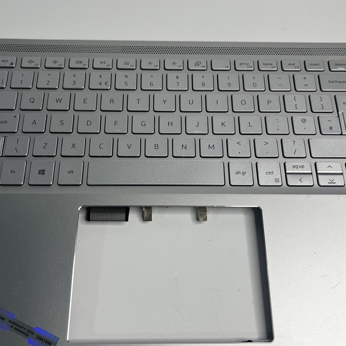 Dell Inspiron 7501 ThunderBolt Palmrest UK ENGLISH Backlit Keyboard 0836RX NH88W