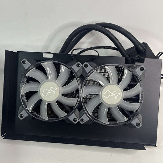 Alphacool Eisbaer Aurora 240mm AIO CPU Cooler aRGB Copper Radiator LGA1700 AM5