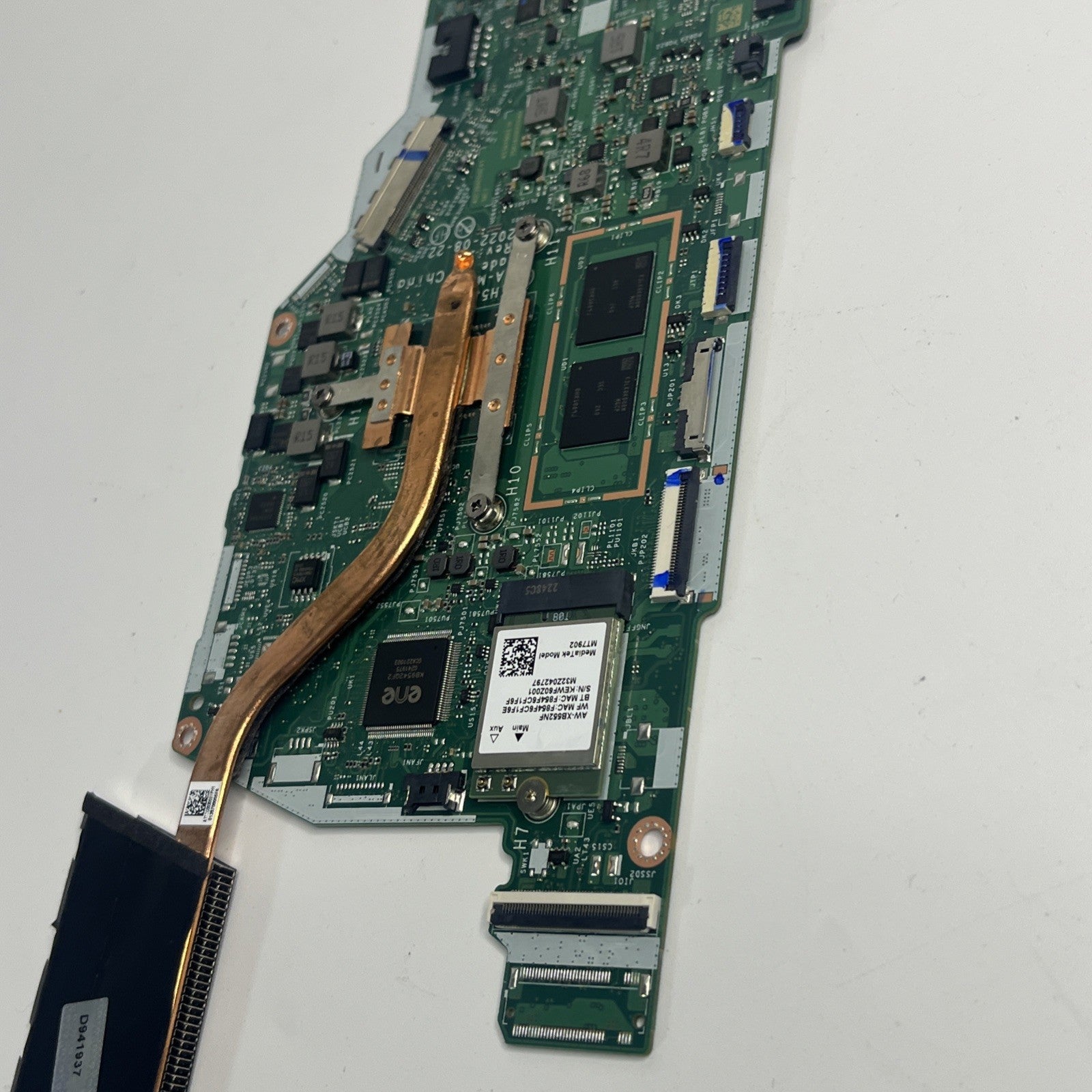 Genuine Acer Aspire 3 A315-24p Motherboard and Heatsink Ryzen 5-7520u LA-M611P