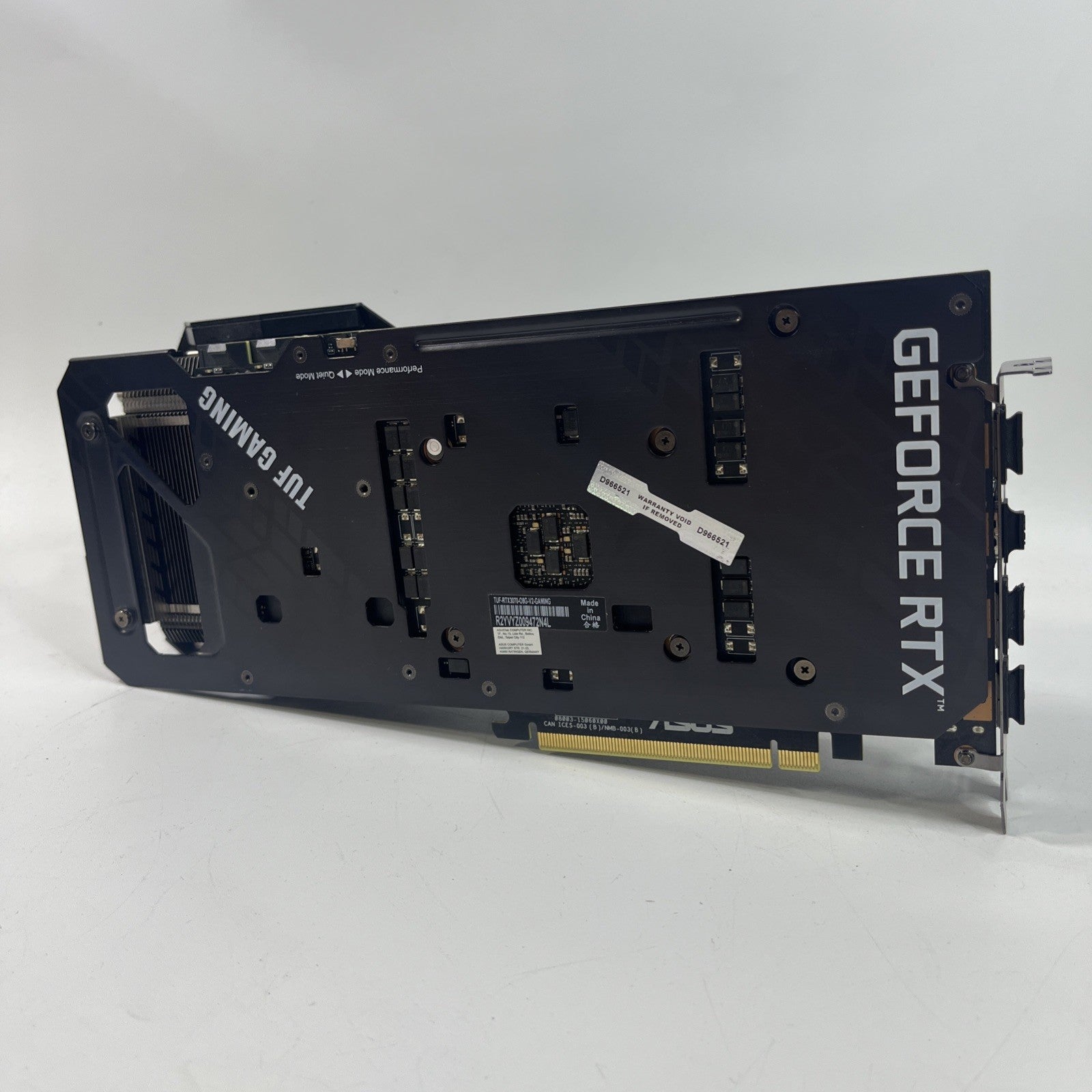 ASUS TUF Gaming NVIDIA OC  RTX 3070 8GB GDDR6 Graphics Card.