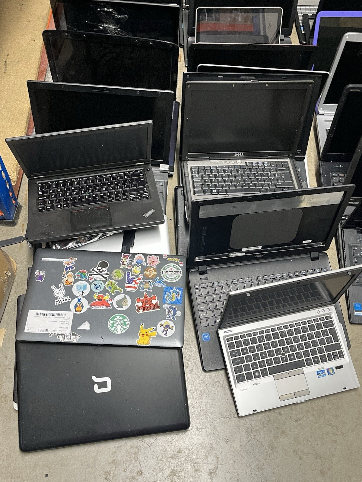 50x Mixed Laptops For Repair/Parts PCs No Ram/hdd Collection Only