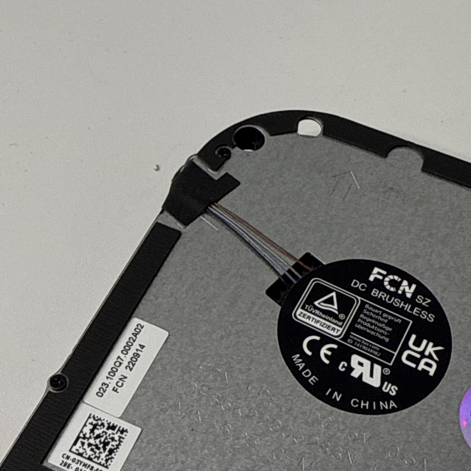 Dell Latitude 5530 Genuine CPU Cooling Fan 03YMFS