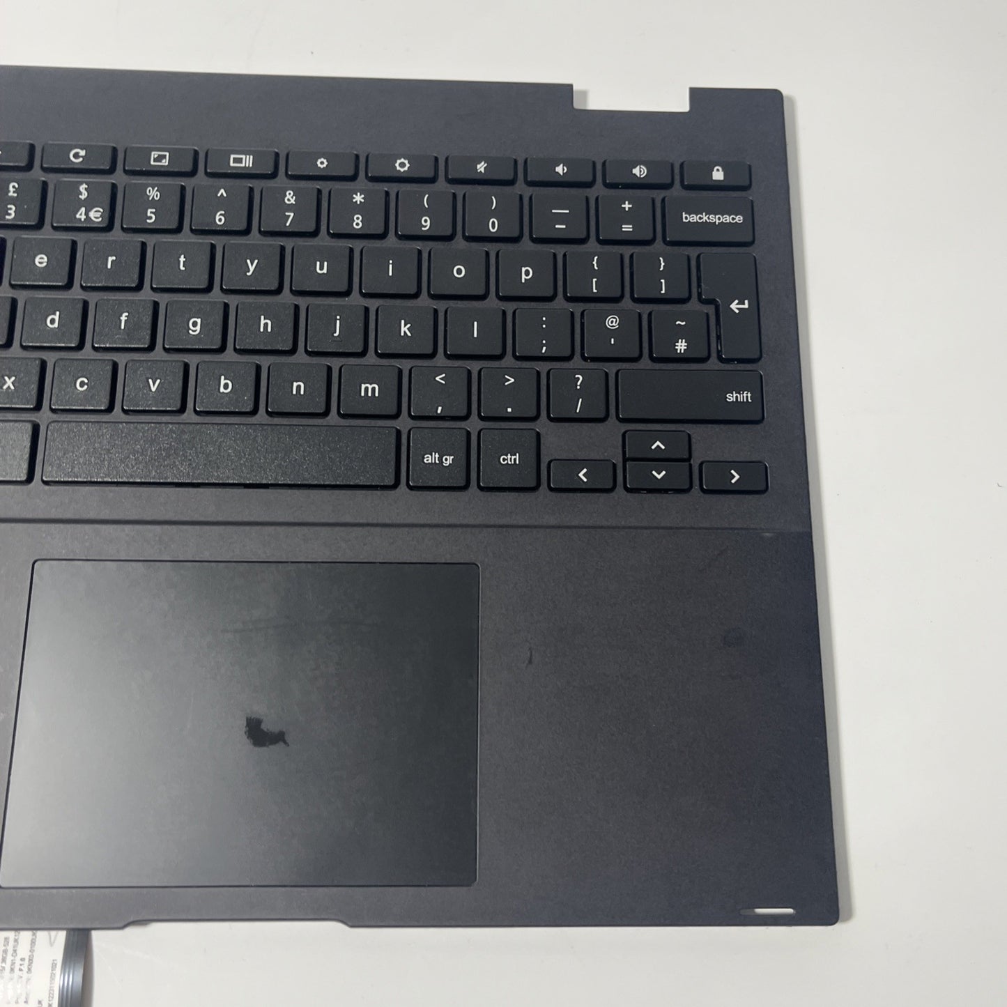 Genuine Black Asus Chromebook Flip CM3200FM1 Palmrest And Touchpad 13N1-D4A0401