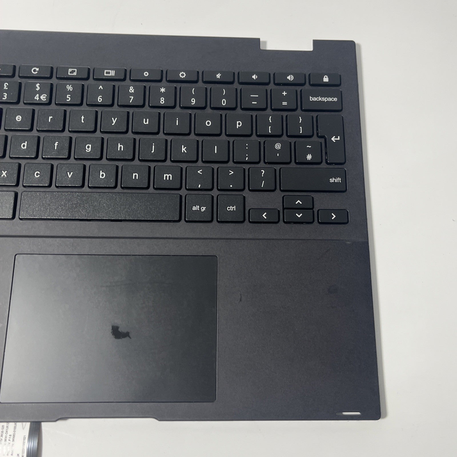 Genuine Black Asus Chromebook Flip CM3200FM1 Palmrest And Touchpad 13N1-D4A0401