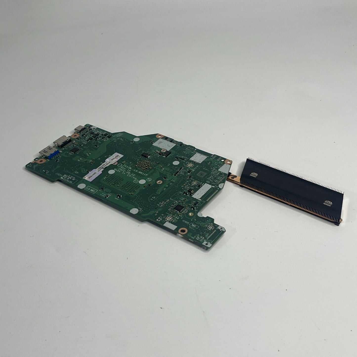 Genuine Acer Aspire 3 A315-24p Motherboard and Heatsink Ryzen 5-7520u LA-M611P