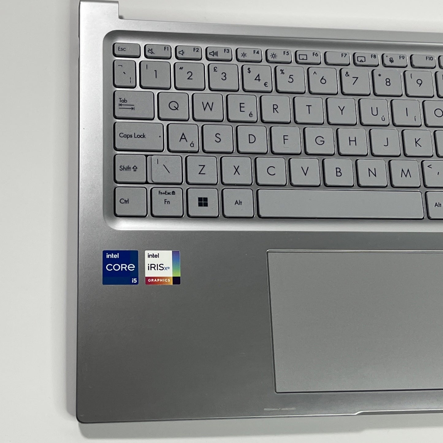 Genuine Silver Asus VB 15 X1504ZA Palmrest, Keyboard& Speaker 13N1-GVM0401.#G A