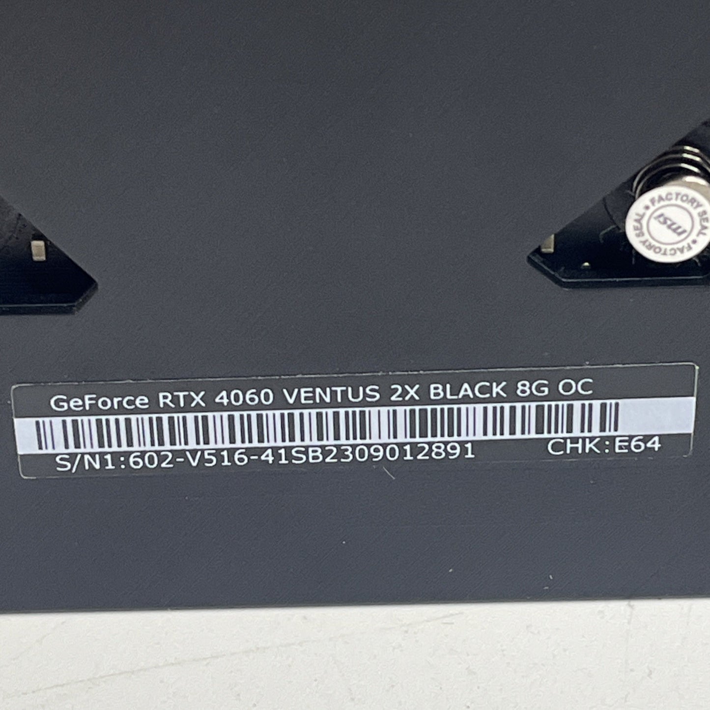 MSI GeForce RTX 4060 VENTUS 2X OC 8GB GDDR6 Graphics Card.DEAD